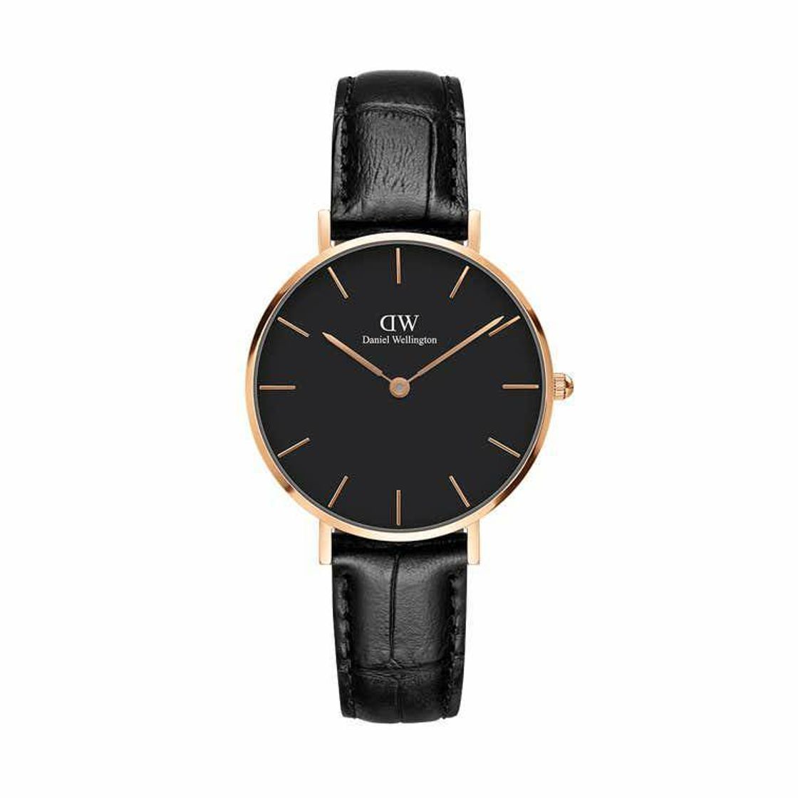 Productos Classic Petite Reading Black Rose Gold 32mm