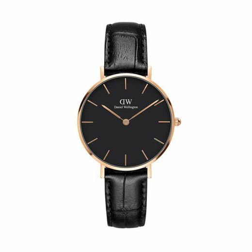 Classic Petite Reading Black Rose Gold 32mm