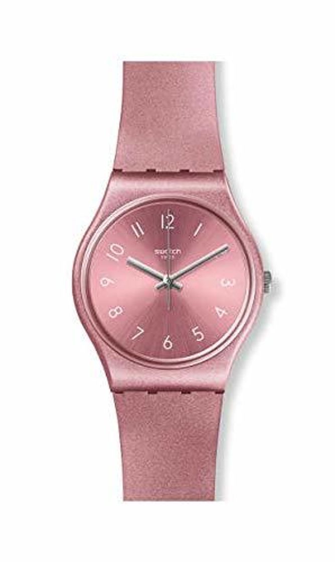 Social Swatch Reloj Analógico para Mujer de Cuarzo con Correa en Silicona GP161