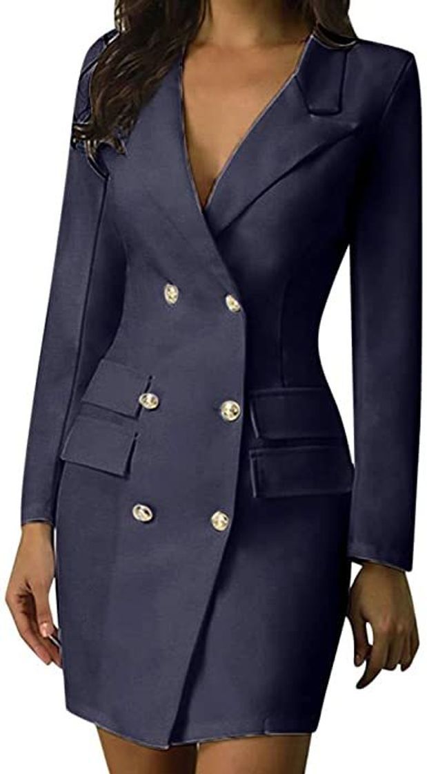 Productos STRIR Mujer Blazer Chaqueta del Traje Manga Largos Mini Vestido Oficina Negocios