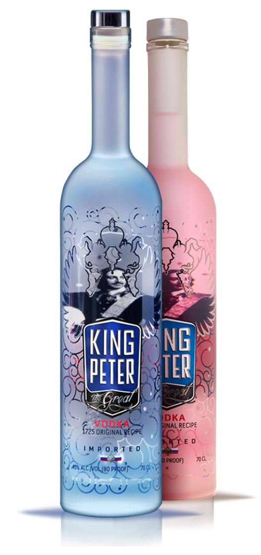 Fashion King Peter The Great Rosé Vodka 