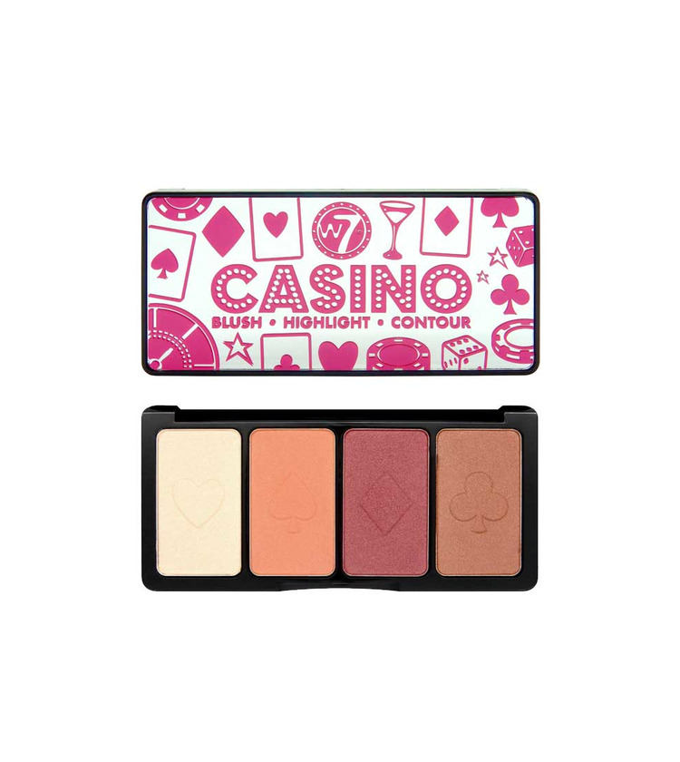 Product Casino blush palette W7 