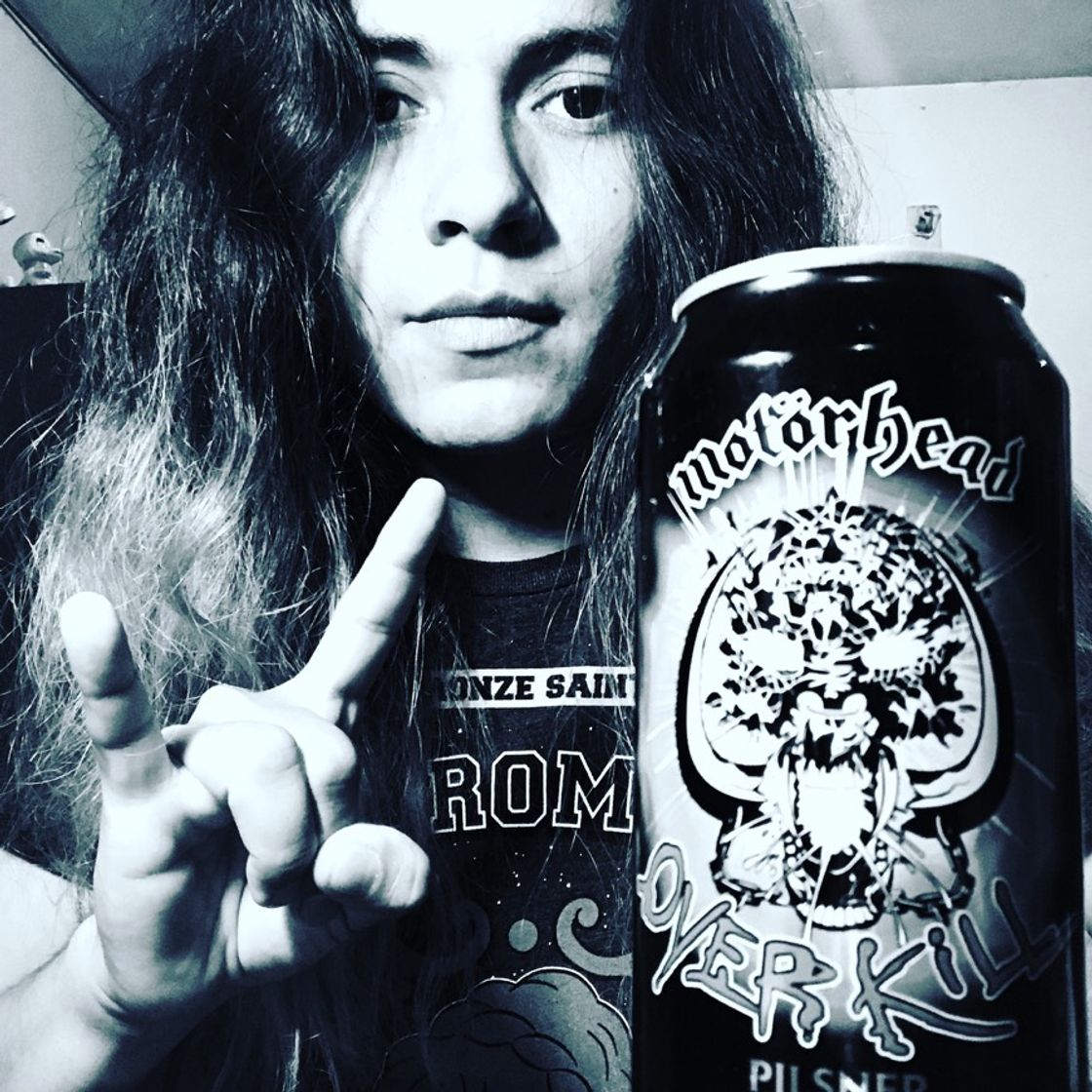 Moda Cerveza Motorhead Over kill 