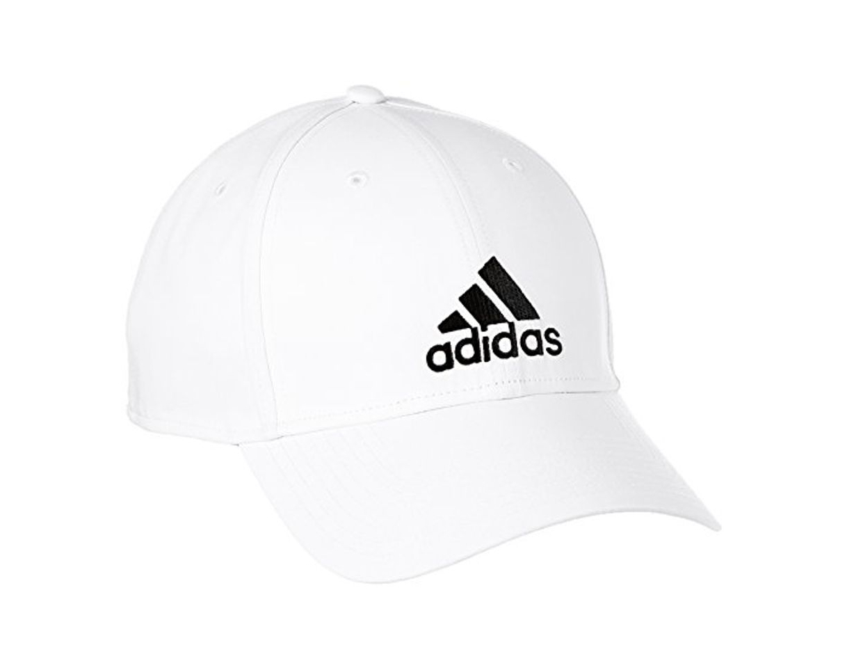 Social adidas 6Pcap Ltwgt Emb Gorra de Tenis, Hombre, Blanco