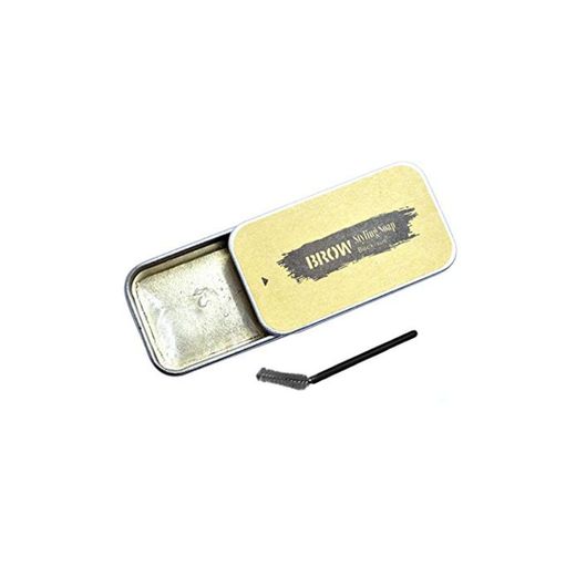 Kit de cejas de gel de maquillaje de cejas 3D Kit de cejas de cejas de larga duración Gel de ajuste de cejas de cera con pincel Tinte de cejas impermeable Tinte de cejas Tatuaje Cosméticos Mujeres