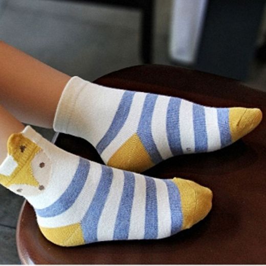 Calcetines de Algodón para Niñas Novedad Diseños Calcetines