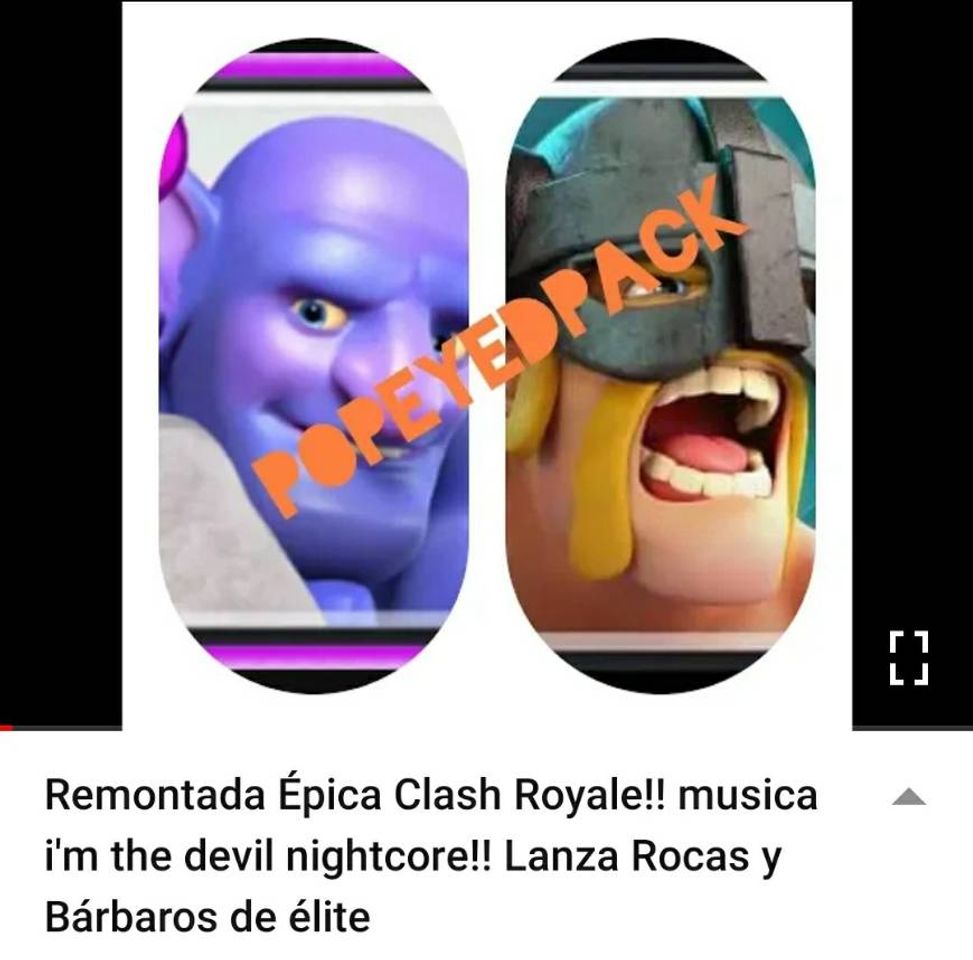 Social Remontada Epica, video corto ✌en Clash Royale ❤