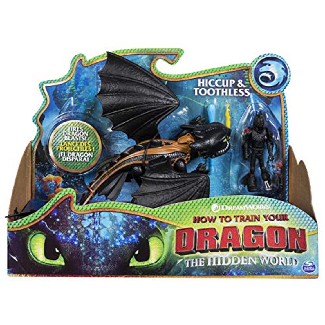 Products Dragons 6052275 Viking - Figuras de Hiccup sin dientes y colores mezclados