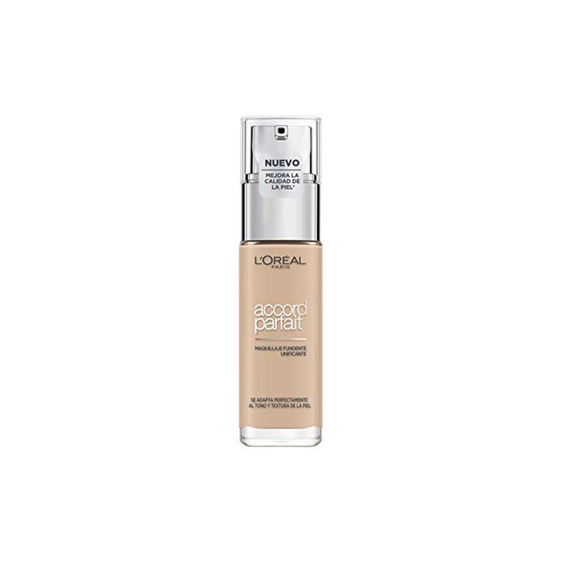 Social L'Oréal Accord Perfect Paris Maquillaje Fluido, Tono: 2R Vanille Rose