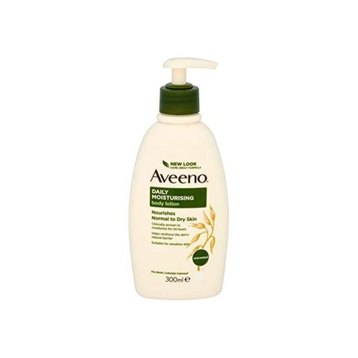 Aveeno loción hidratante 300ml con harina de avena coloidal