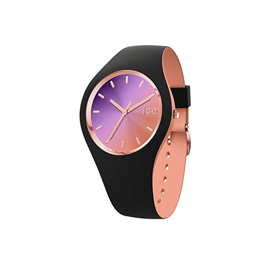 Social Ice-Watch - ICE duo chic Black purple - Reloj nero para Mujer