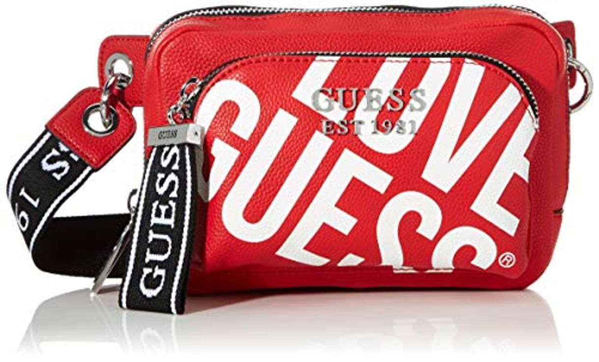 Producto Guess Haidee Belt Bag, Bolso Bandolera para Mujer, Rojo