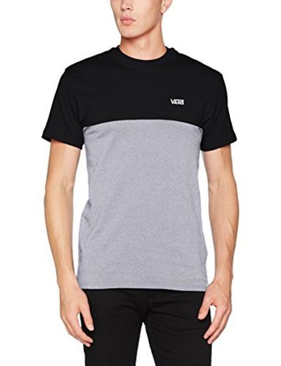 Vans Herren Colorblock Tee T - Shirt, Schwarz