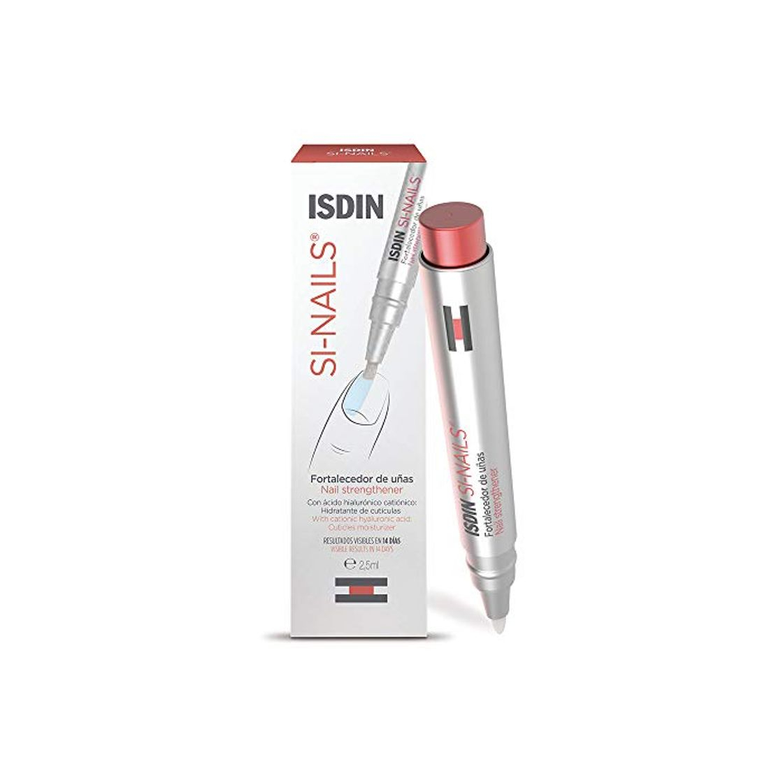 Social ISDIN Si-Nails Fortalecedor de Uñas, Acabado Invisible
