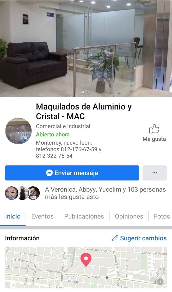 Moda Maquilados de Aluminio y Cristal - MAC - Home | Facebook