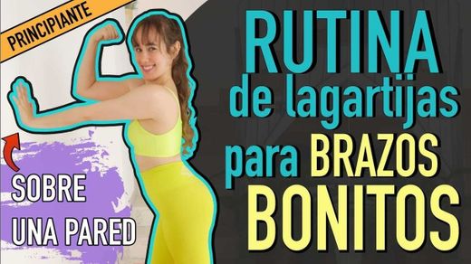 Tonificar brazos con una pared | Rutina para principiantes