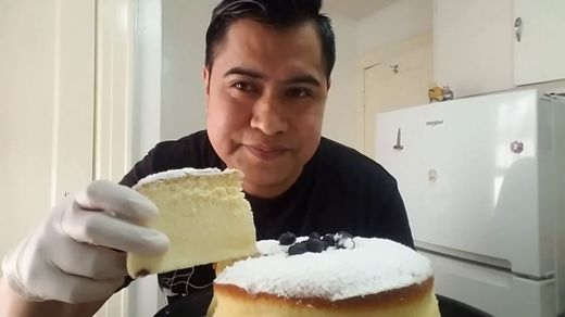 Chees cake Japones o pastel de nube. Paso a paso - YouTube