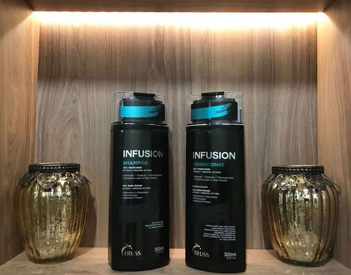 Moda Shampoo e condicionador infusion truss