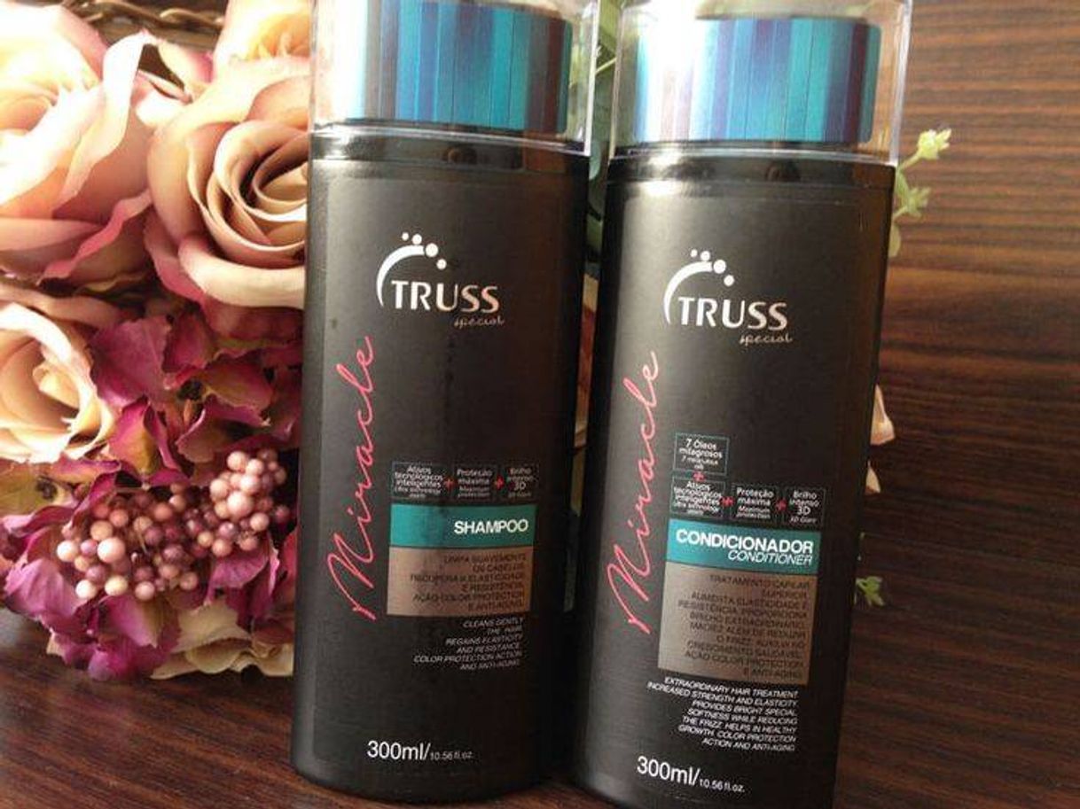 Moda Shampoo e condicionador miracle truss