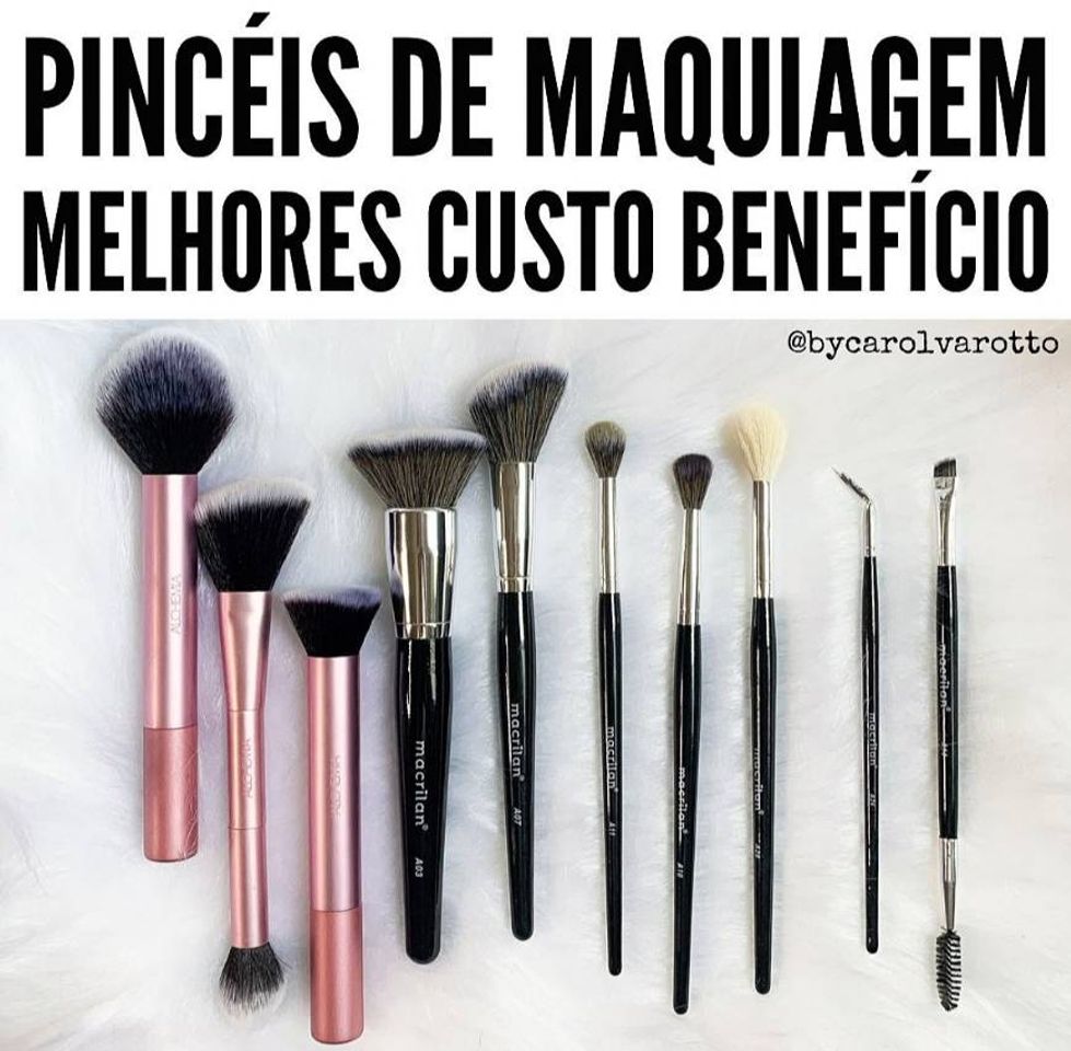 Moda Pincéis de maquiagem 