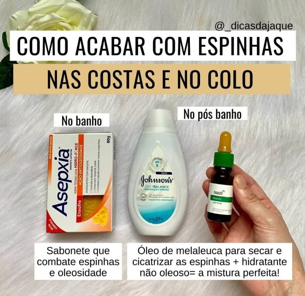 Fashion Como acabar com as espinhas nas costas e no colo 