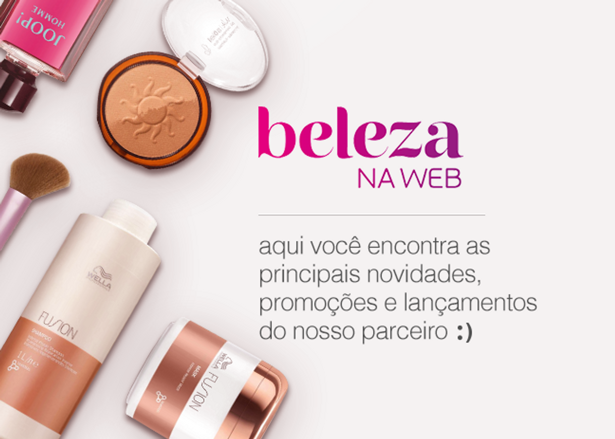 Fashion Beleza na web