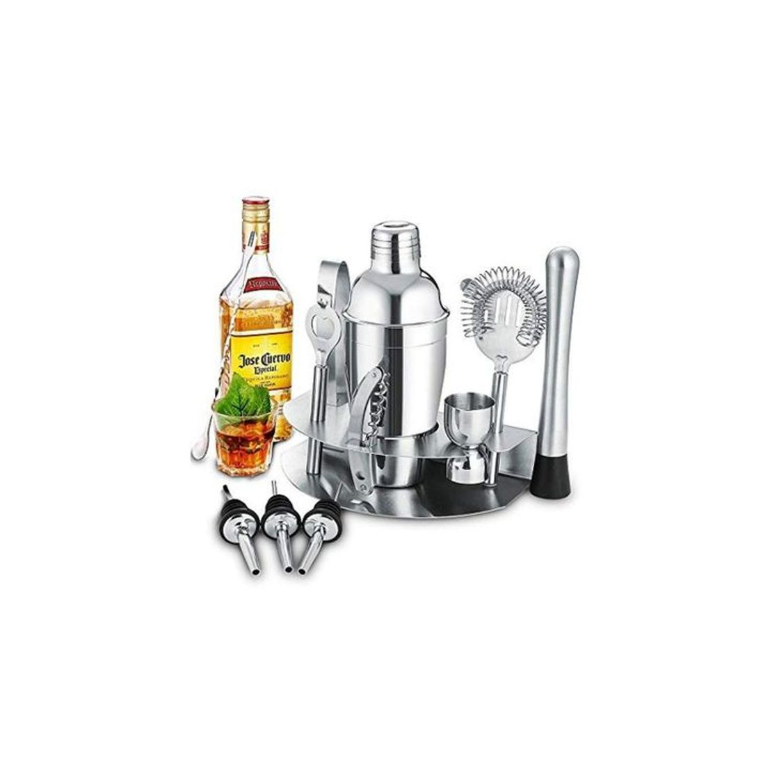 Social Coctelera de Cóctel, Conjunto Coctelera de 12 Piezas