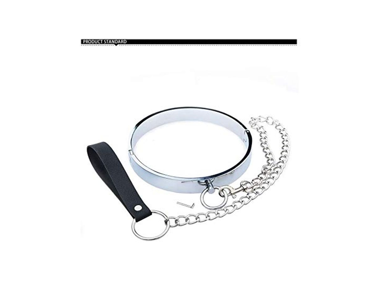 Social Juego De Collar De Metal Pin Collar Solo para Niñas Novedad Juguetes con Pulsera 12cm 1 Juego 1 Pieza