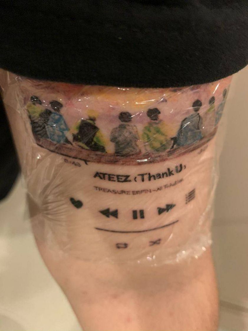 Fashion Tatto ateez