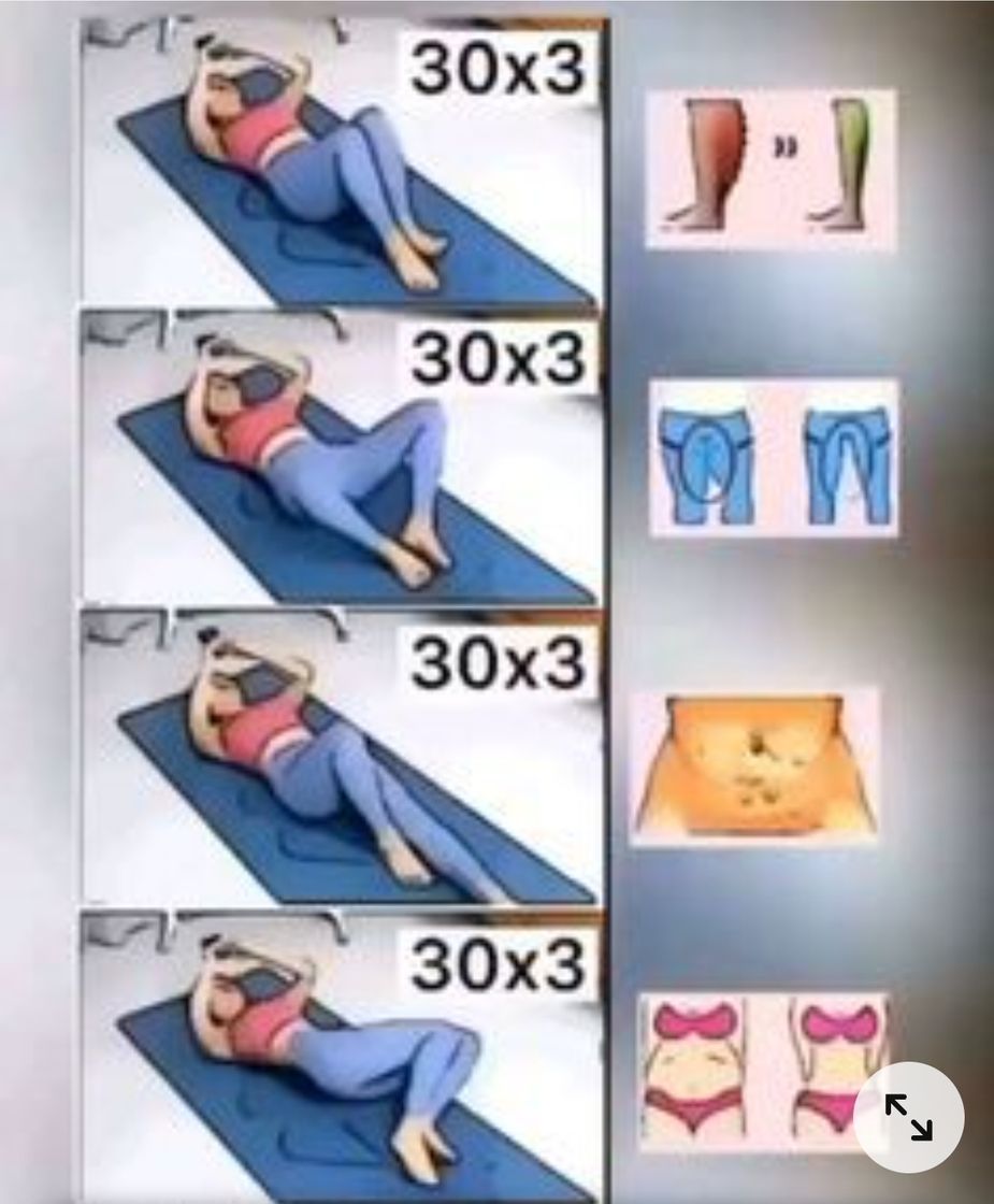 Fashion Ejercicios desde la cama