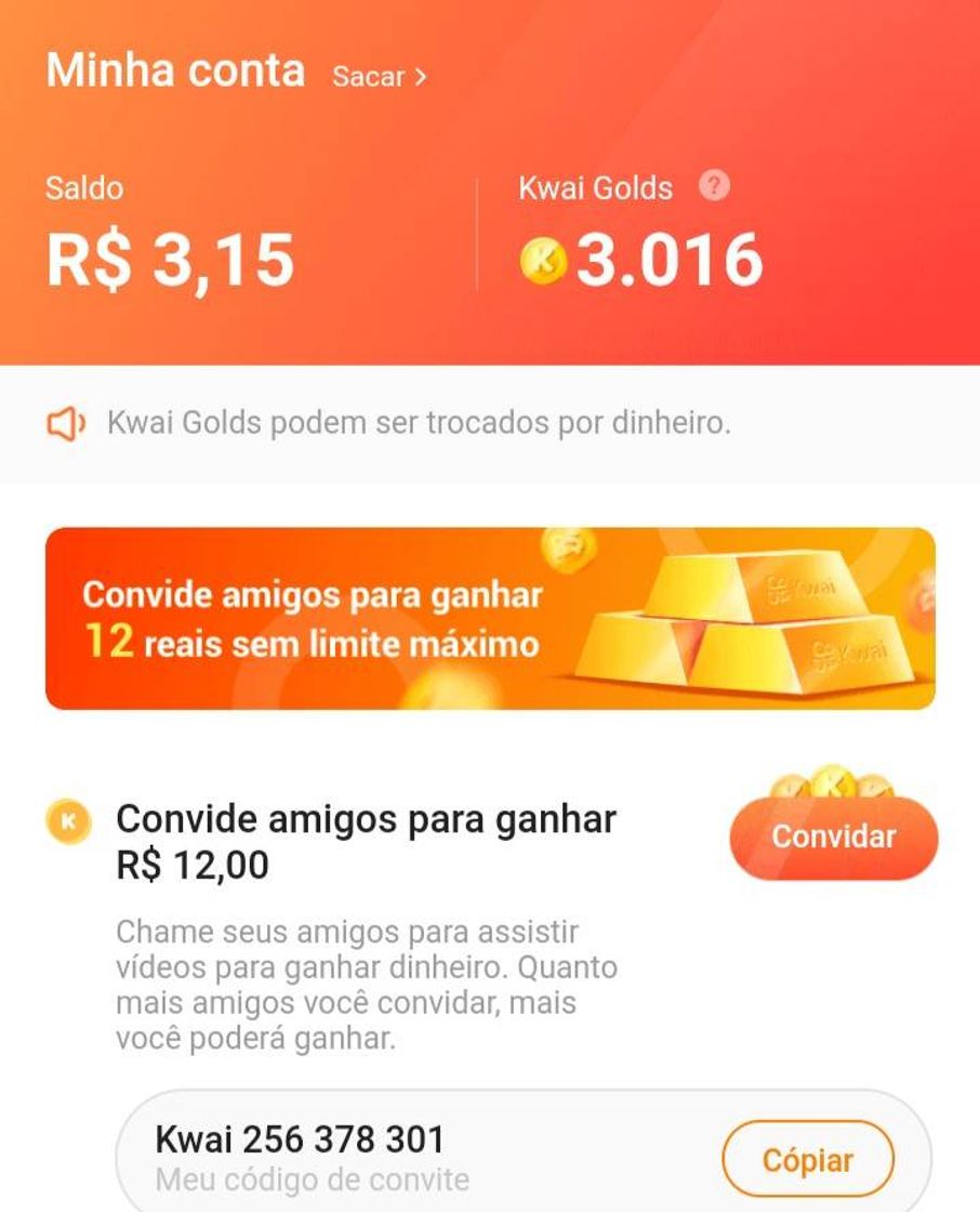 Moda Kwai- veja vídeos e ganhe dinheiro