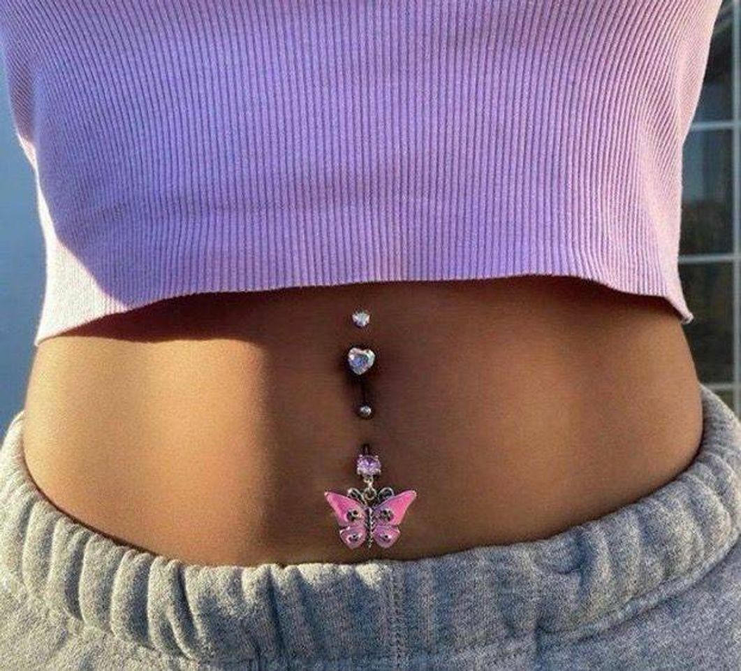 Moda Piercing no umbigo 🌟