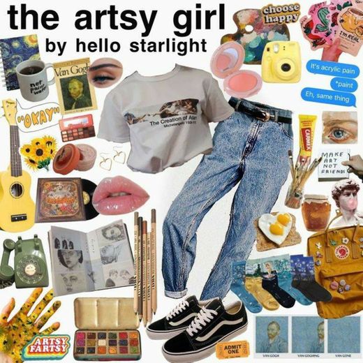 Art girl outfits 