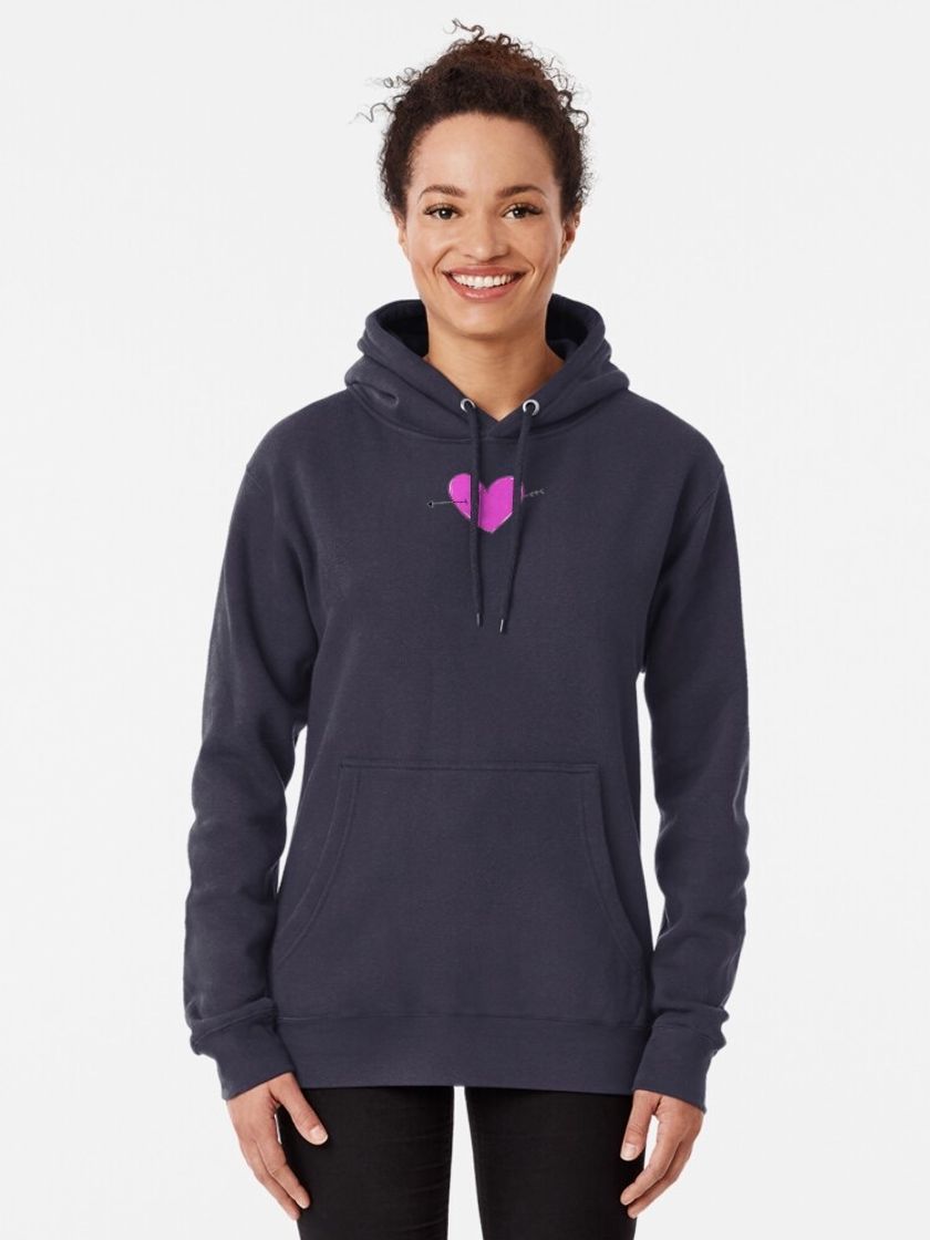 Moda Heart Pullover Hoodie