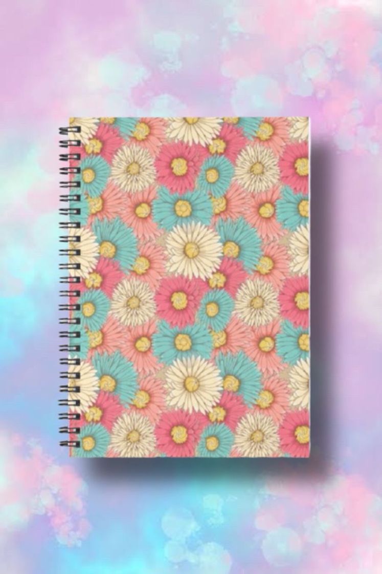 Product Pink floral Spiral Notebook