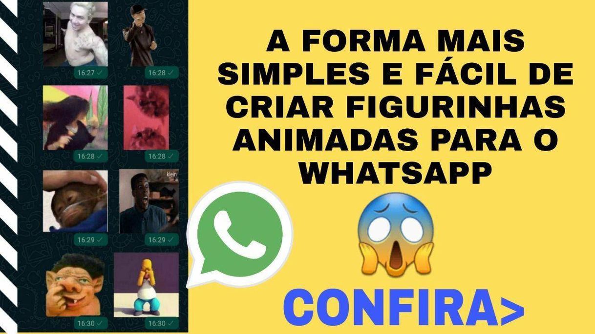 Moda Como criar figurinhas animadas para o Whatsapp (jeito fácil)