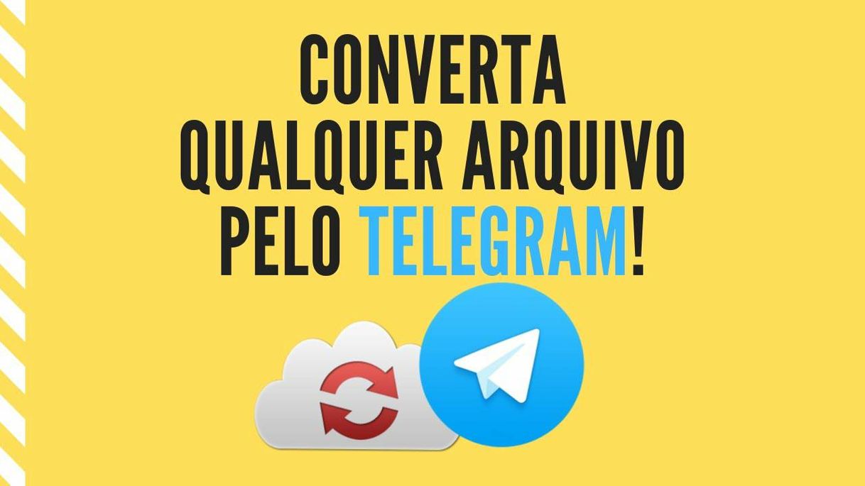 Moda Como converter qualquer arquivo pelo Telegram 