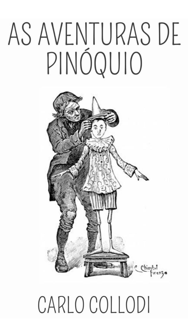 Moda As aventuras de Pinóquio — Carlo Collodi 