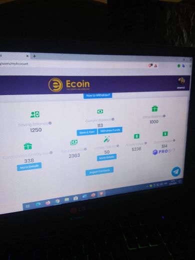 Creación de cuenta Ecoin Gana 3$ Gratis 