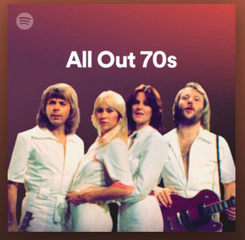 Music Esta playlist de los 70’s siempre me pone de buenas😁🎶