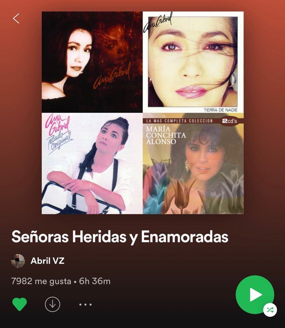 Canción Playlist ideal para llorar con música de señoras dolidas