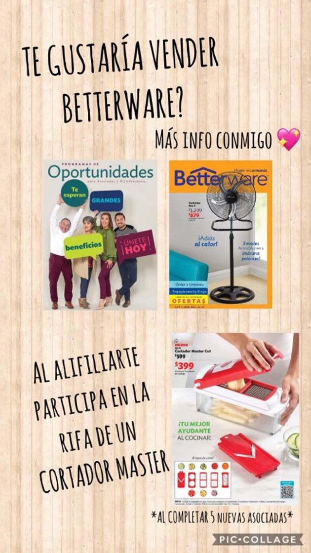 Moda Betterware. CÓMPRENME AMIKOS 