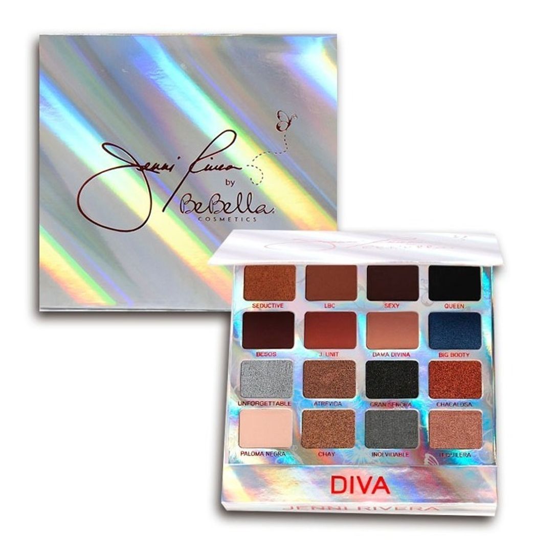 Moda Paleta de sombras Diva JENNI Rivera