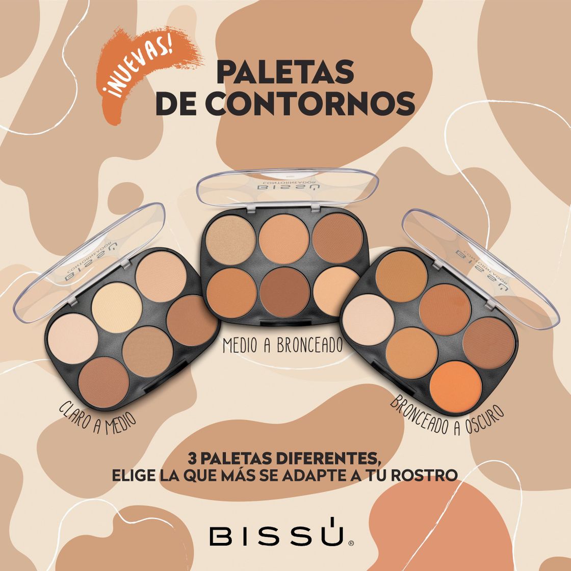 Moda Paleta de contorno bissú