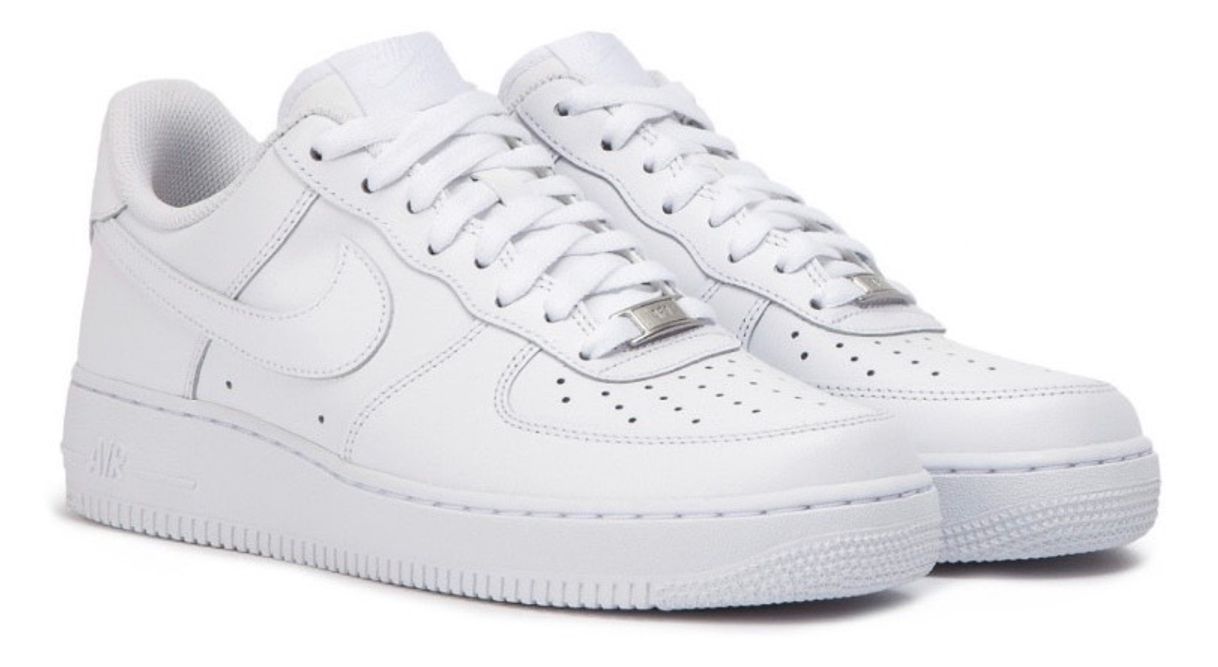 Moda Nike air force 1 triple white