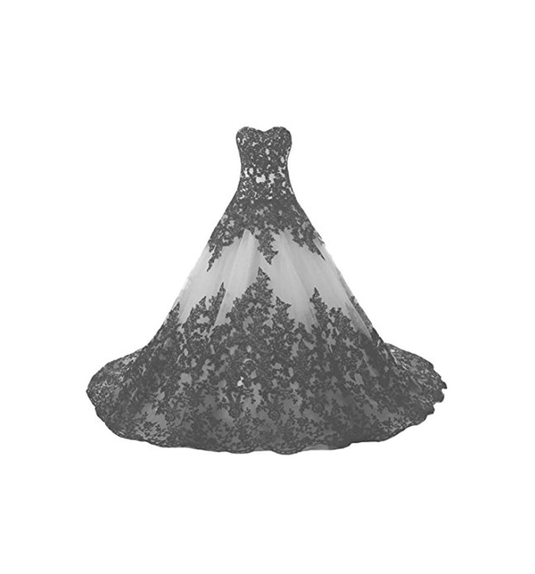 O.D.W - Vestido - Sin mangas - para mujer Blanco Blanco Negro