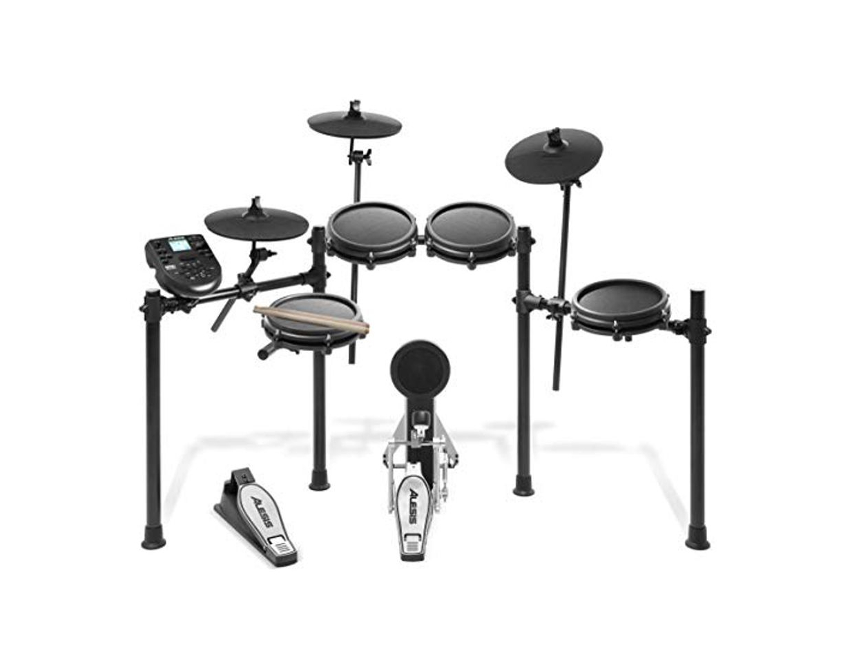 Electronic Alesis Drums Nitro Mesh Kit - Batería electrónica de ocho piezas con