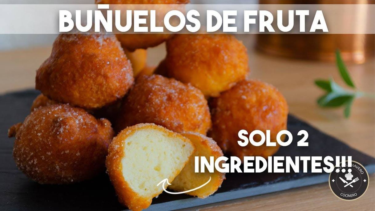 Moda 🤤😋BUÑUELOS DE FRUTA CON 2 INGREDIENTES🤤😋