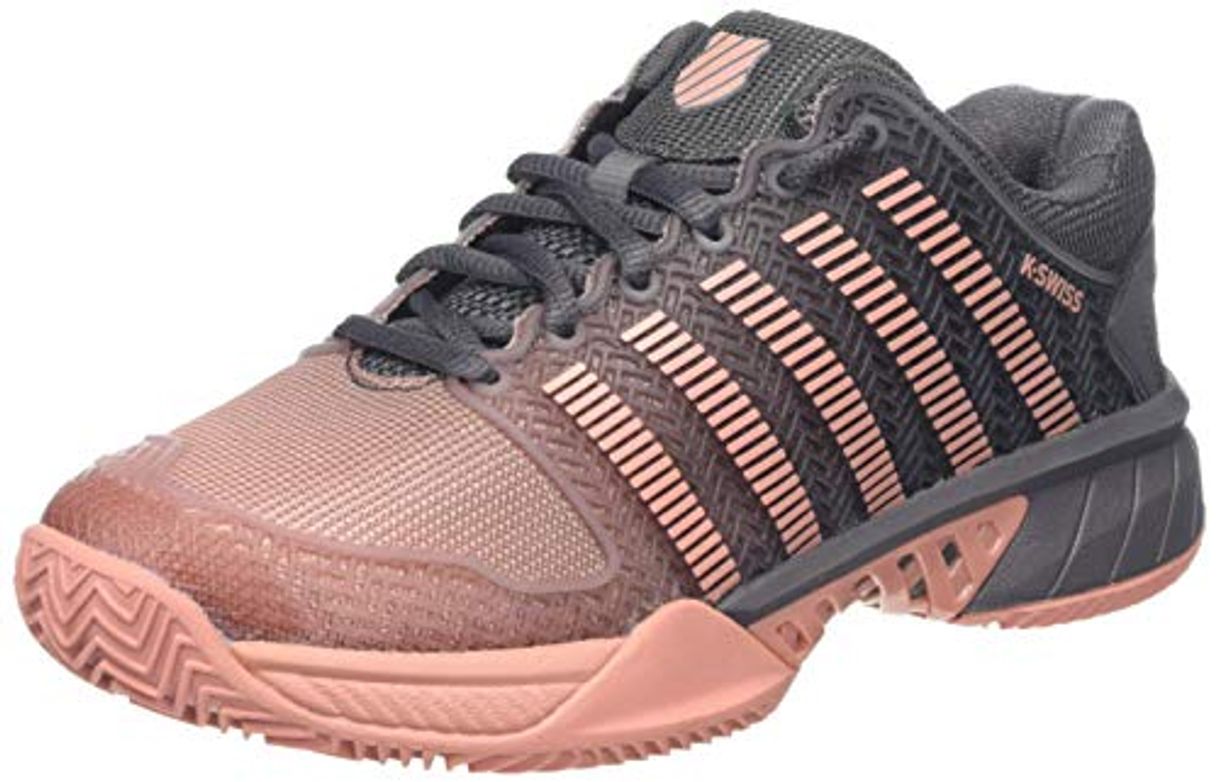 Moda K-Swiss Performance Hypercourt Express HB, Zapatillas de Tenis para Mujer, Pink Plum