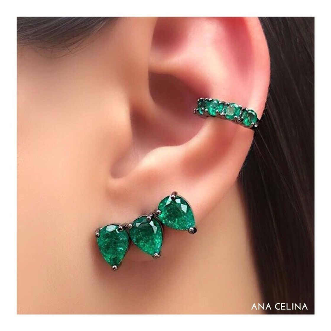 Moda Ear Cuff + Piercing Fake. Frete Grátis p/ todo Brasil nas co